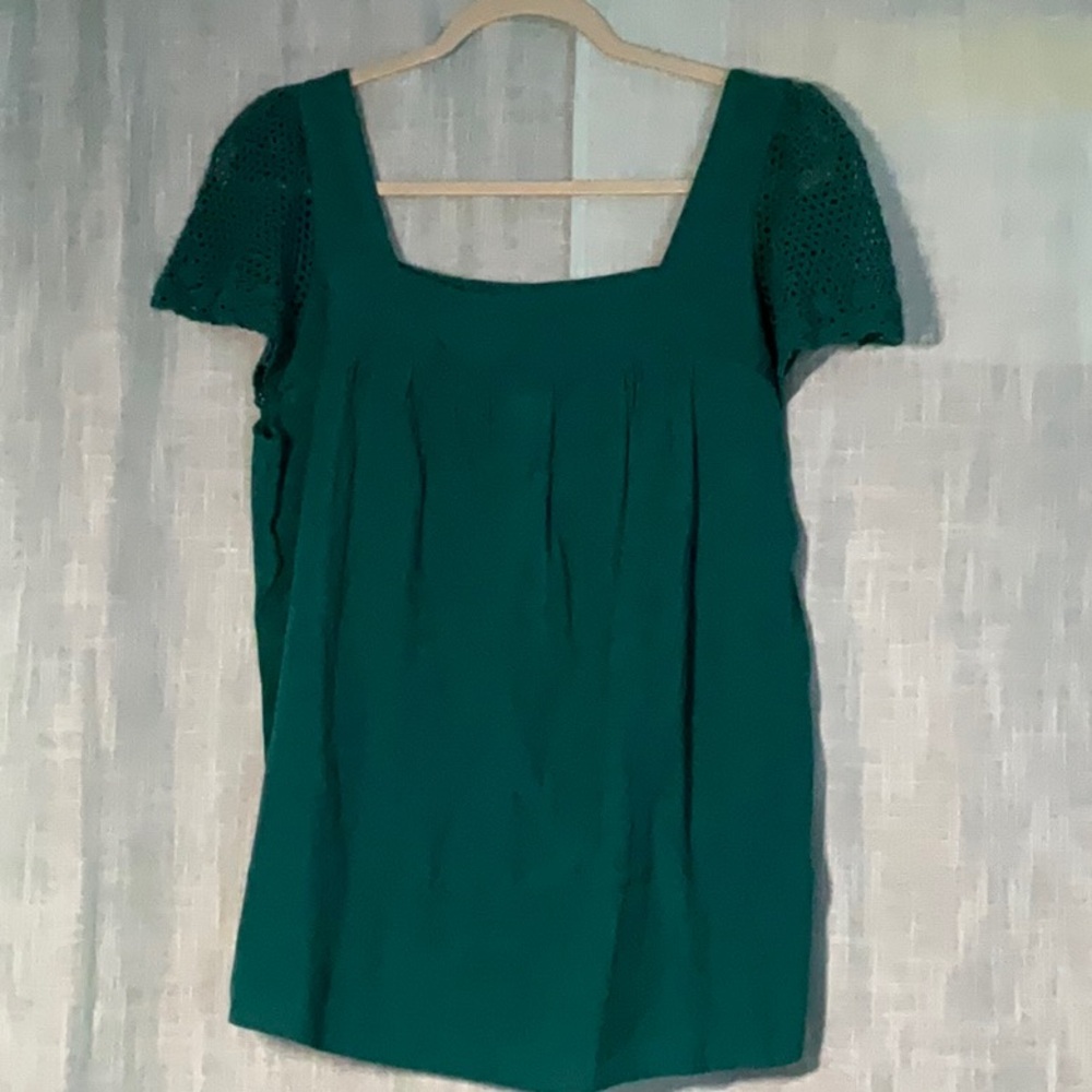 Old Navy Crochet Sleeve Top